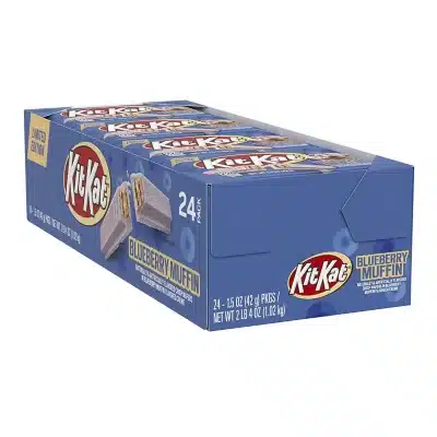 CANDY BAR'S:KITKAT BLUEBERRY MUFFIN CHOCLATE 24CT