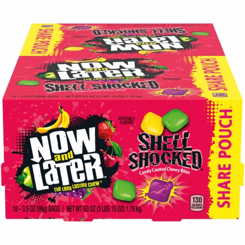 KING SIZE NOW & LATER SHELL SHOCK 18CT