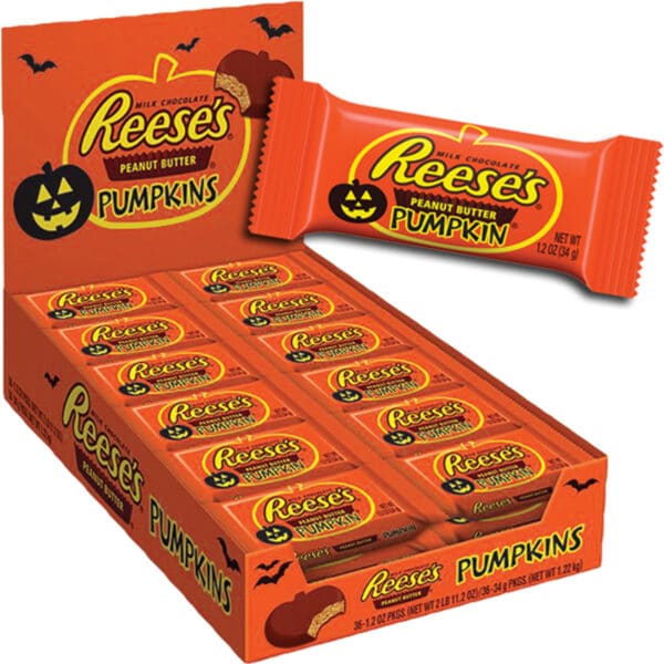 CANDY BAR'S:REESES 36CT PUMPKIN