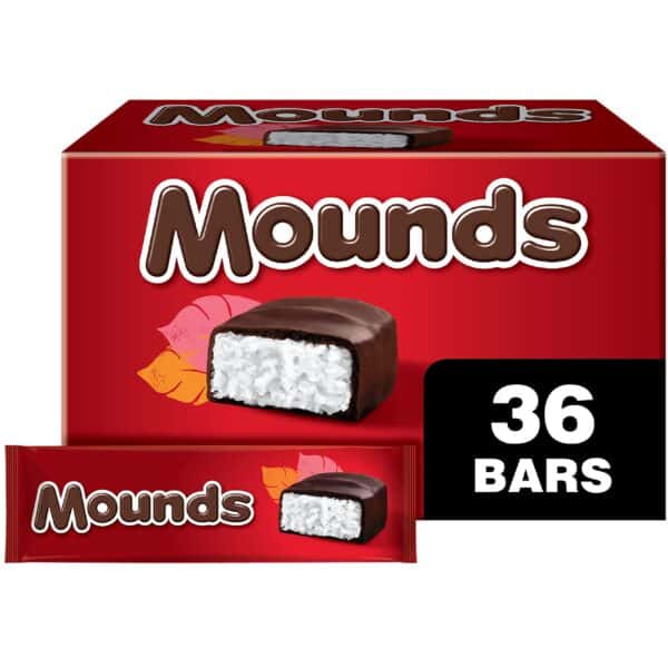 CANDY BAR'S:MOUNDS CANDY BAR 36CT