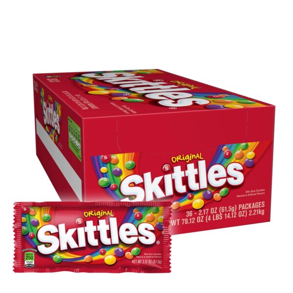 CANDY BAR'S:SKITTLES ORIGNAL 36CT