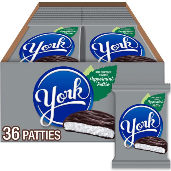 CANDY BAR'S:YORK PEPPERMINT PATTI 36CT