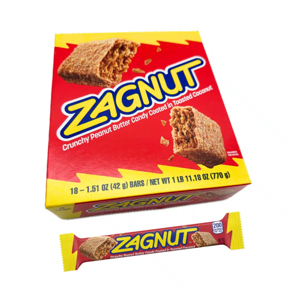 CANDY BAR'S:ZAGNUT CANDY BAR 18CT